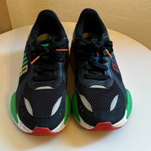 Puma RS-X Bold ‘Black Andean Toucan Orange’ Athletic Shoes Size 5.5C - Picture 2 of 5